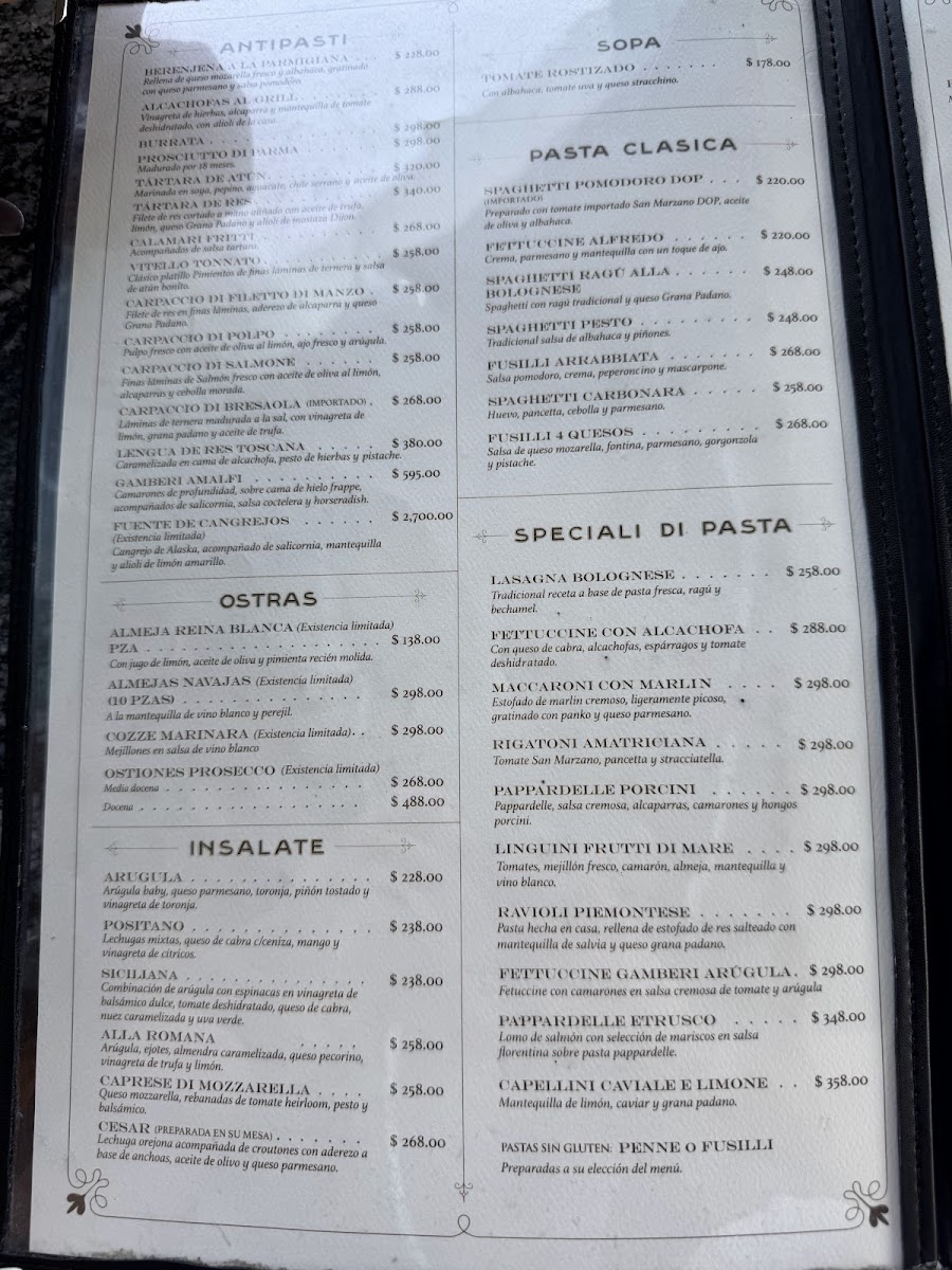 L'Osteria del Duomo Menu - Image 5